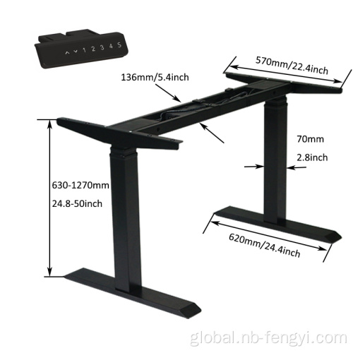 Standing Desk 2 Legs New Design Height Adjustable Electric Standing Desk Frame Supplier